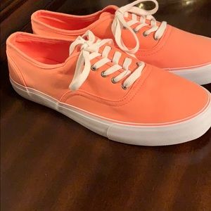 American Eagle salmon sneakers. Size 12.